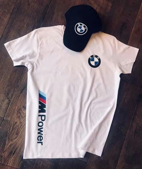 BMW M Power Iconic Logo T-shirt & Cap Set | German Automotive Enthusiast Apparel
