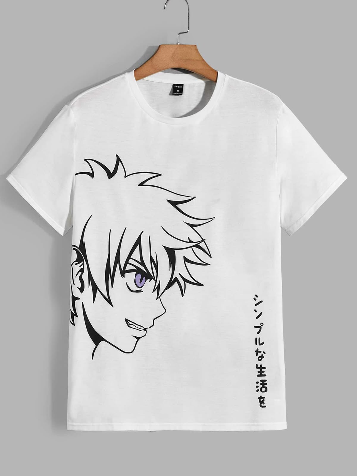Hunter x Hunter Killua Zoldyck Line Art T-Shirt | Minimalist Anime Graphic Tee