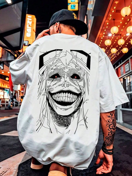 Tokyo Ghoul Ken Kaneki Monstrous Smile T-Shirt | Kakuja Streetwear Graphic Tee