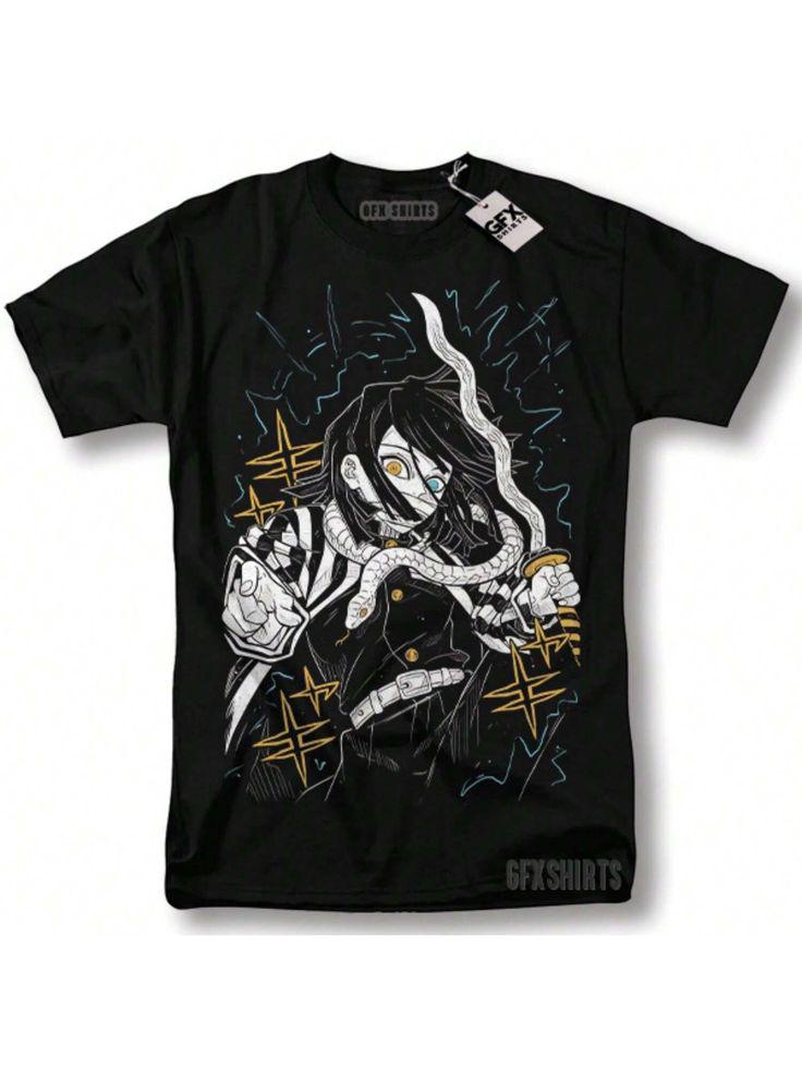 Obanai Iguro Serpent Hashira Graphic Oversized Tee - Demon Slayer