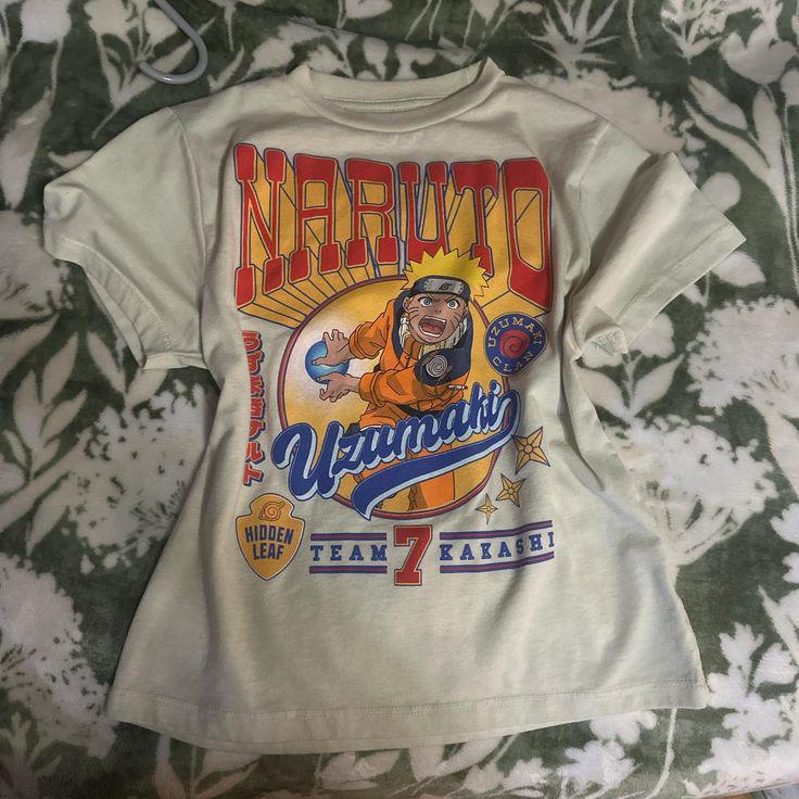 Monochrome Naruto Graphic Oversized T-Shirt