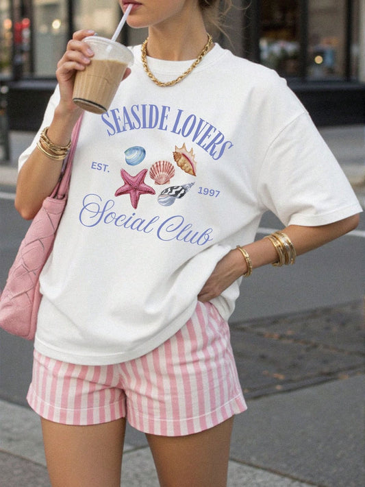 Seaside Lovers Social Club Graphic Tee